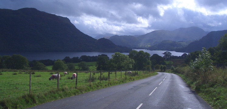 Road from Dockray towards Ullswater copyright Paul Reynolds