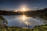 Loughrigg Tarn with sunburst / Harry Johnson Photography @harryfoto_