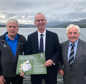 Visitor travel strategy launch on Windermere