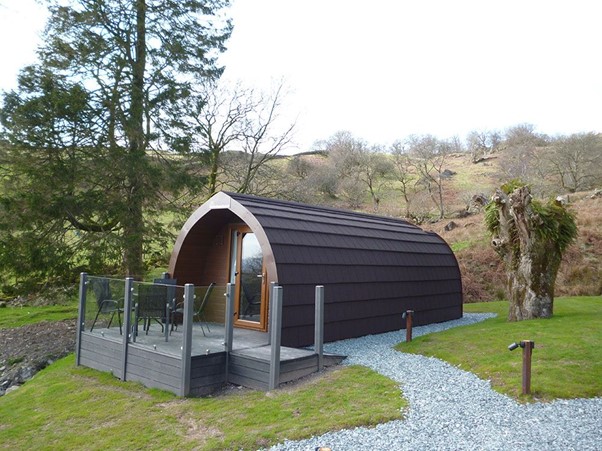 Troutbeck camping pod