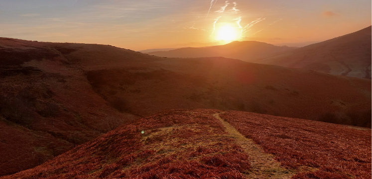 landscape and sunrise