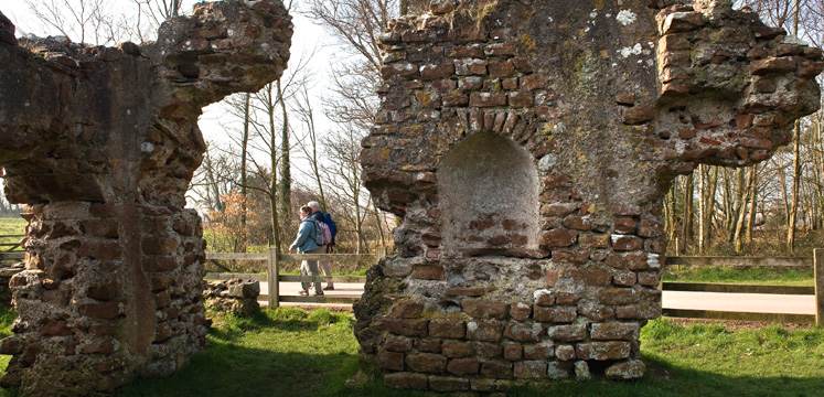 Roman ruins at Walls Castle, Ravenglass copyright Charlie Hedley