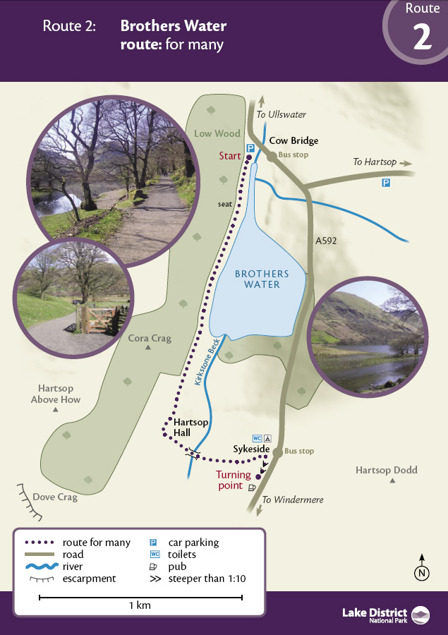 Miles Without Stiles 2: Brothers Water : Lake District National Park