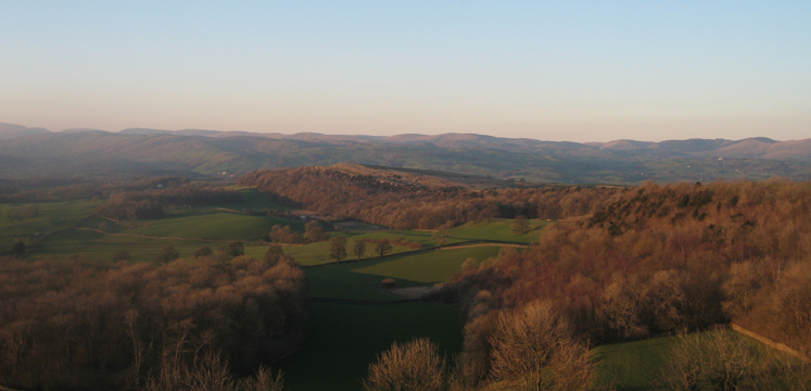 View from Scout Scar north to the fells copyright LDNPA