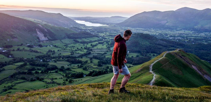 Harrison Ward exploring the Lake District.