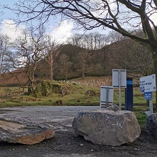 Rydal Pelter Bridge car park closed