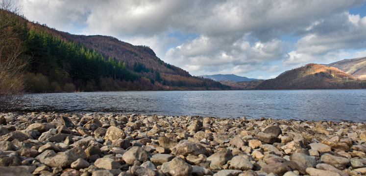 View of Thirlmere from Armboth copyright Charlie Hedley