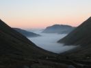 Ullswater from Kirkstone Pass - temperature inversion © Chris Warren.