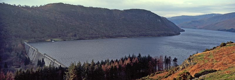 Haweswater Damn in the Lake District