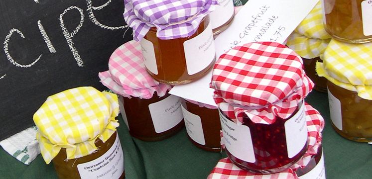 Jams and preserves for sale copyright Michael Turner