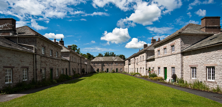 Buildings in Lowther village copyright Dave Willis