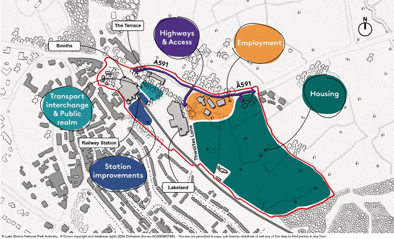 Windermere gateway illustration of development work