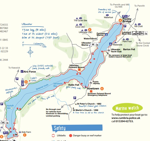 Ullswater Map