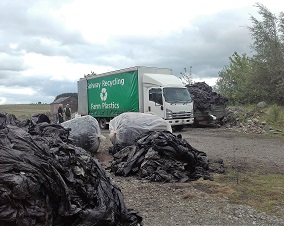  Recycling farm plastic