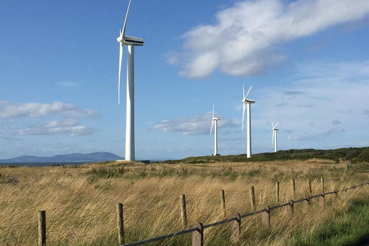 wind turbines