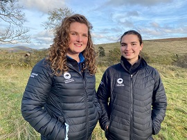 Farming Officer Jasmine and Assistant Farming Officer Eliza