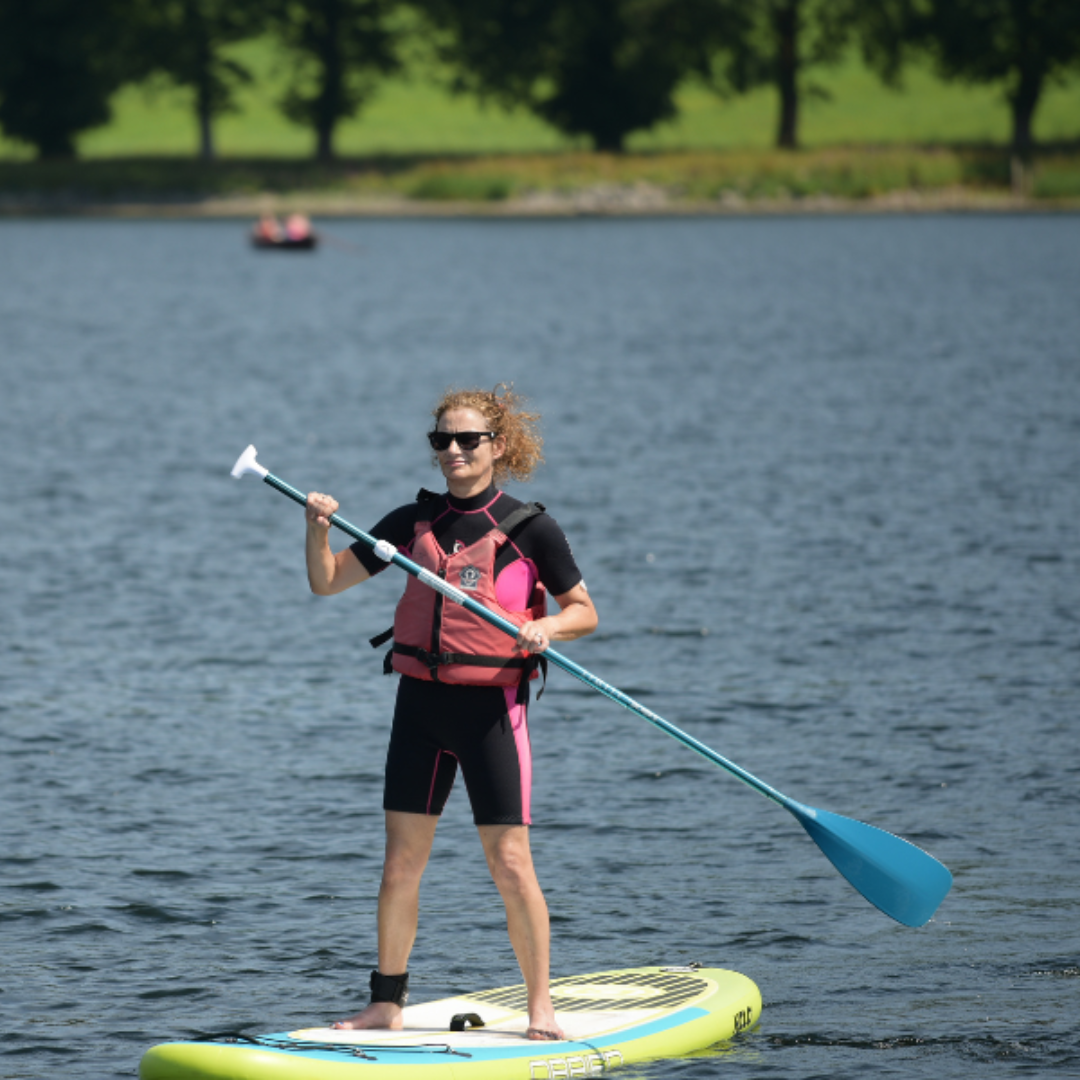 Paddleboarders in the Lake District