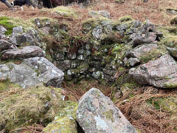 potash kiln at Cragg Farm Eskdale