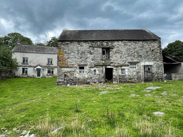 preservation - old stone building in the lake district national park