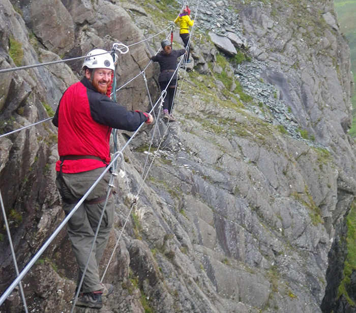 Via Ferrata at Honister Slate Mine