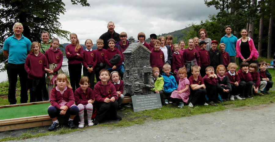 Brockhole's mini golf course was designed by Cumbrian school children