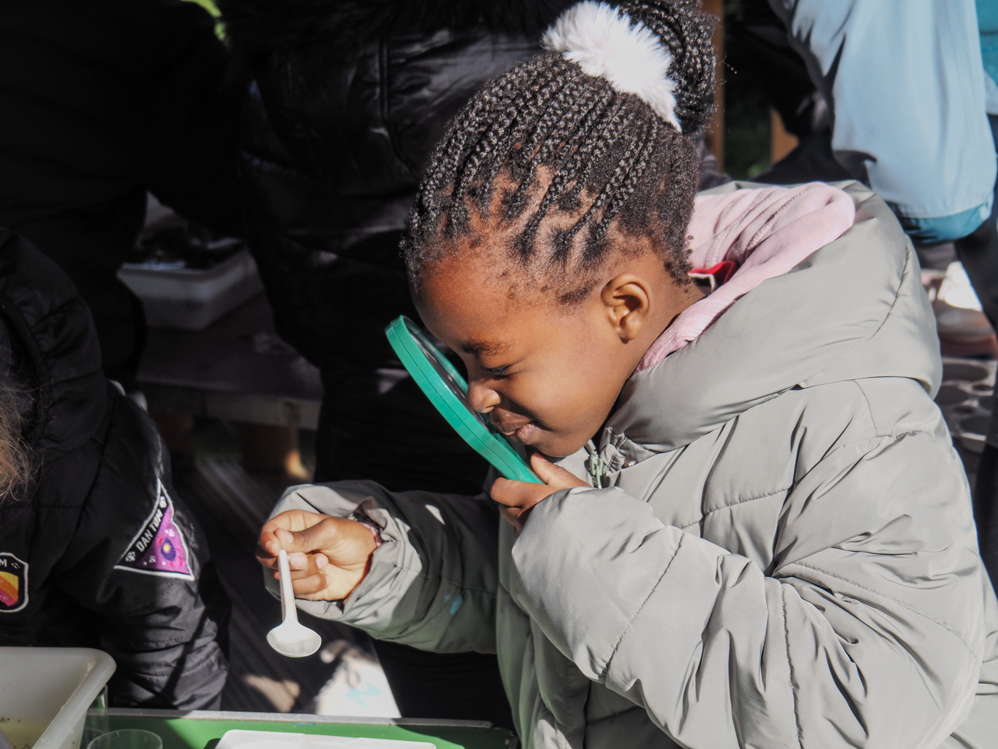 Pupil looks at insect life as part of Generation Green 2 programme