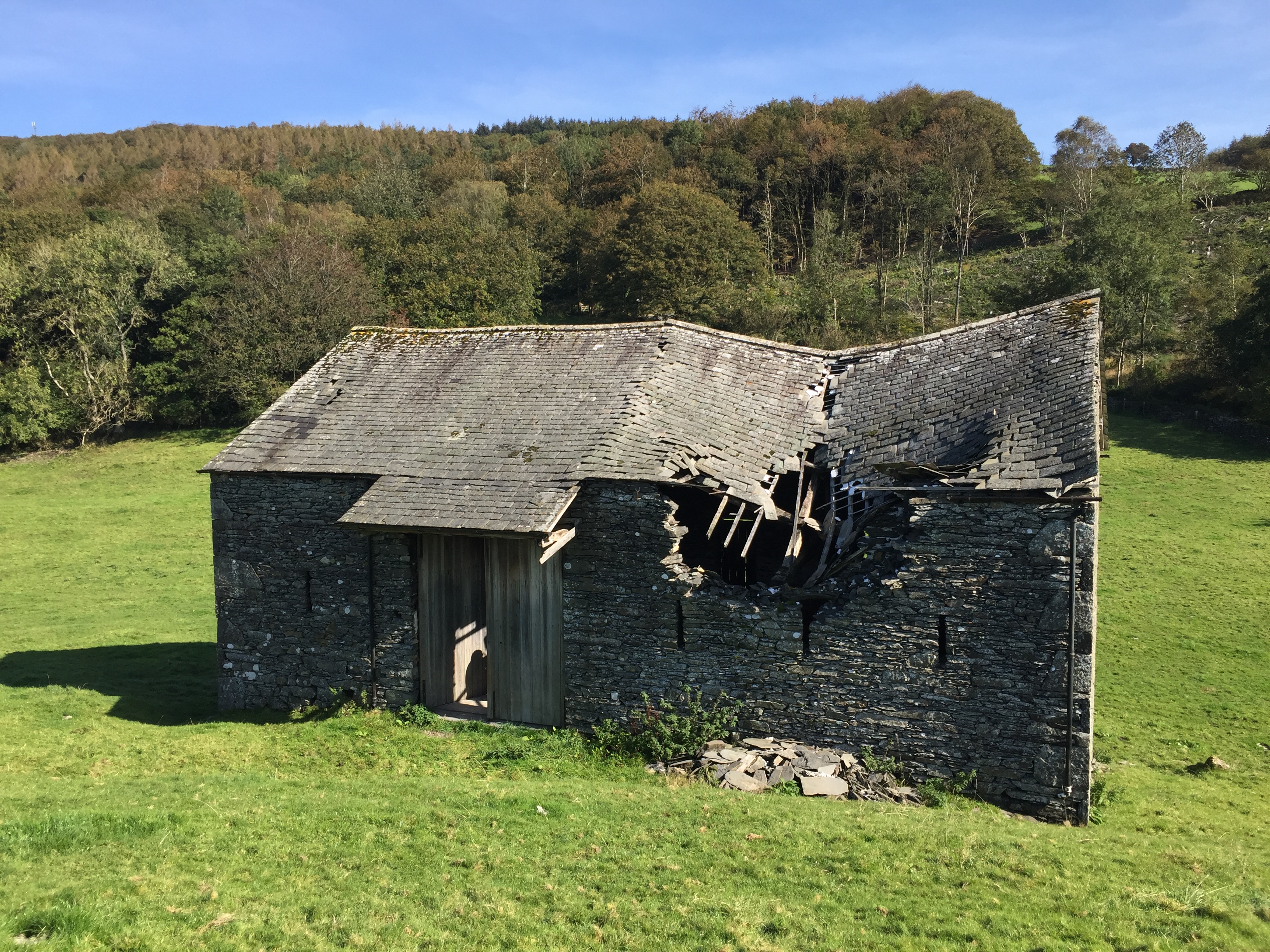 Arklid Barn prior to repair