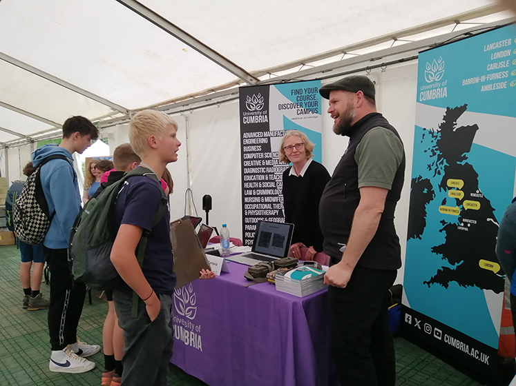 Photo of pupils on Green Careers Skills Day