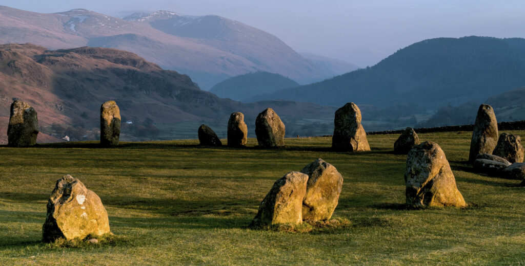 a picture featuring stones and mountains