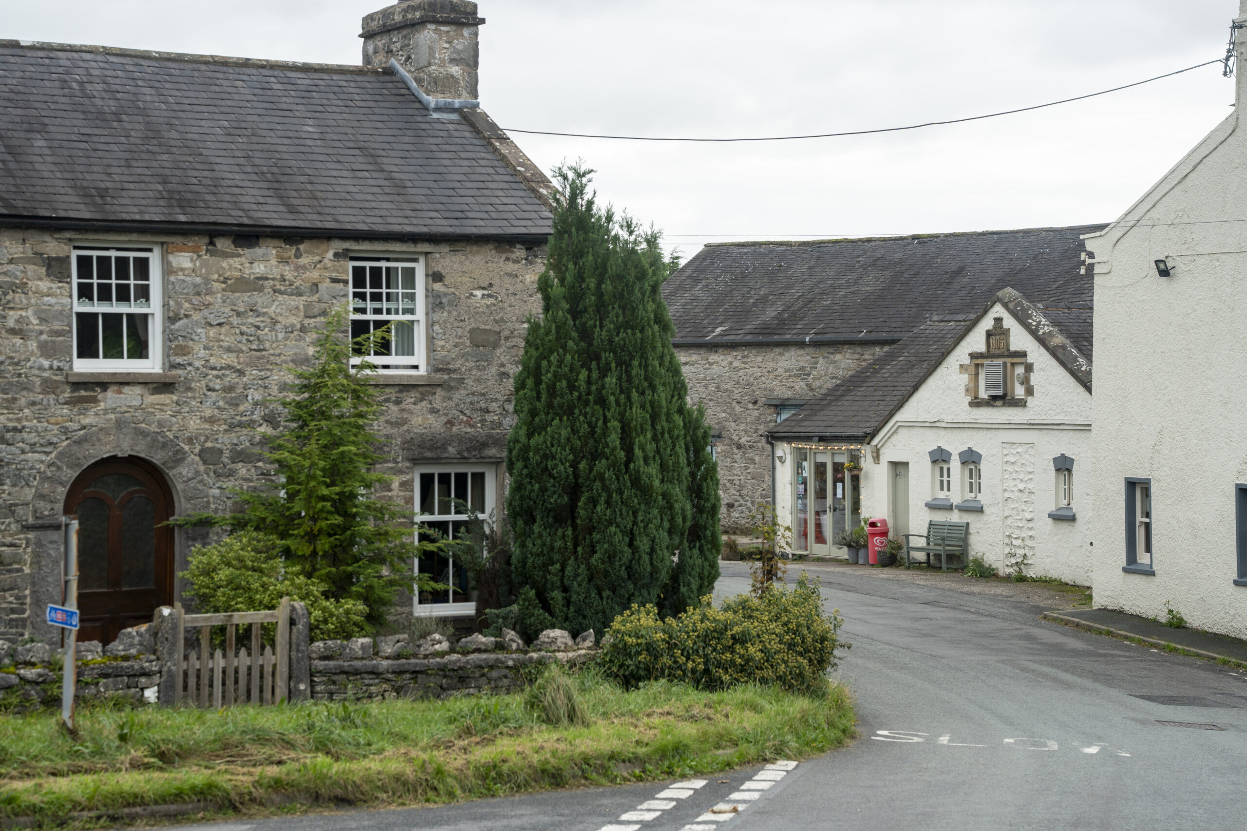 Image showing distinctive buildings and settlement character