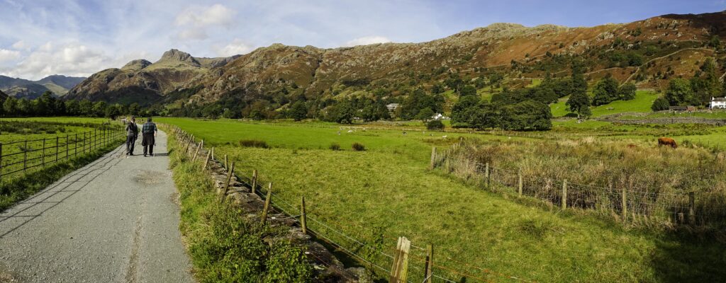 New Dungeon Ghyll to Elterwater route