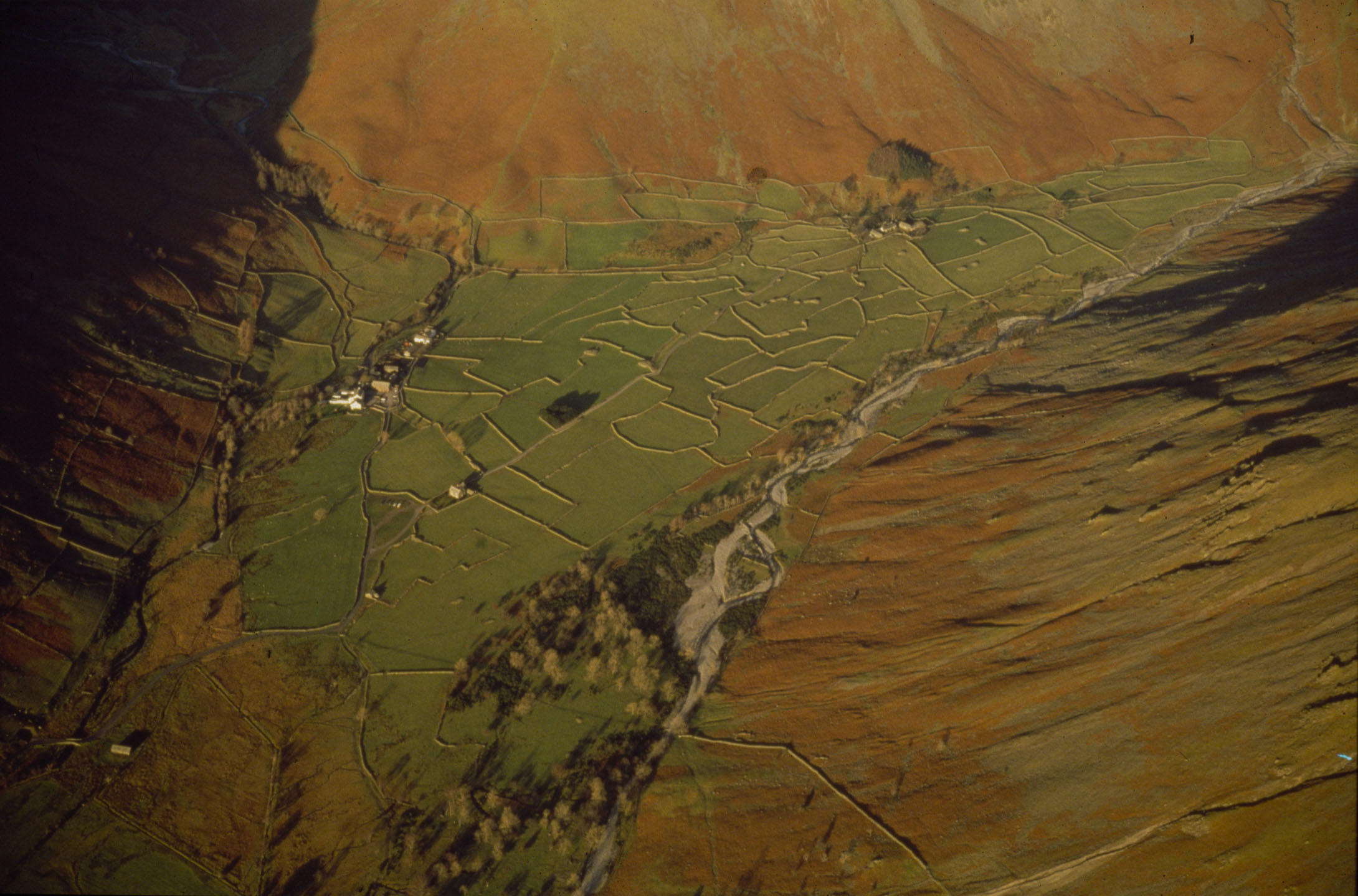 picture of Wasdale Head from above