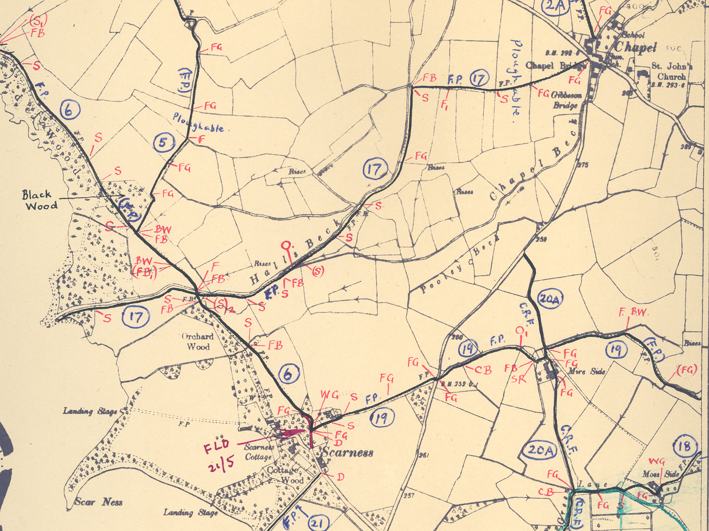 Changes to the rights of way network