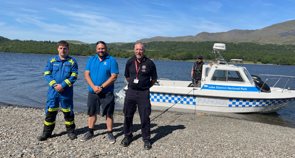 Visitors urged to enjoy Lake District waters safely as lake levels fall