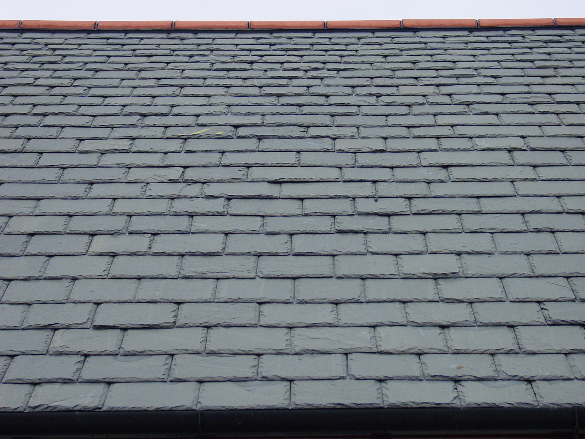 blue grey slate roof
