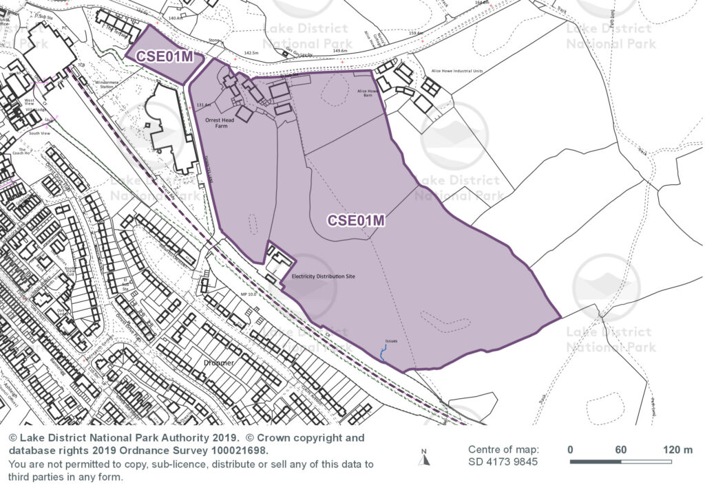 windermere gateway Land Allocation CSE01M planning map