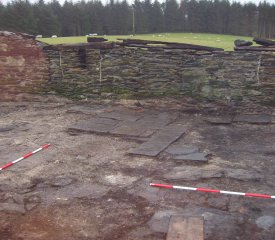 General view of the Cunsey Beck archaeology site