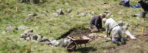 Seathwaite Tarn Ring Cairn Excavation