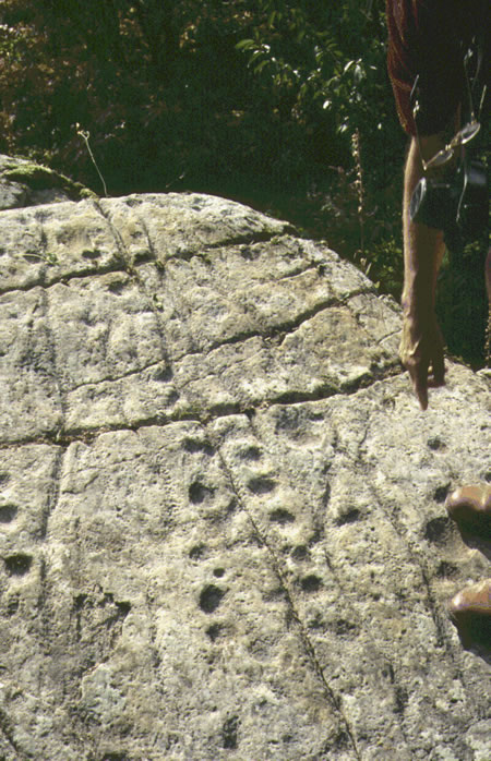 older photo of rock art at Ullswater