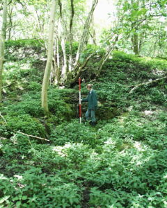 Figure 1. Surveying Cunsey Back