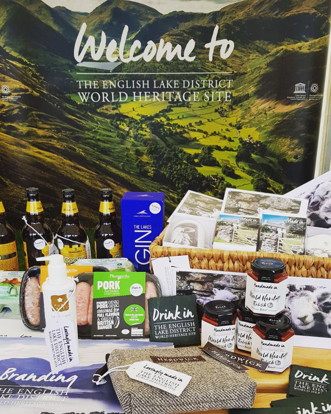 Products sold in the National Park using the World Heritage Site branding