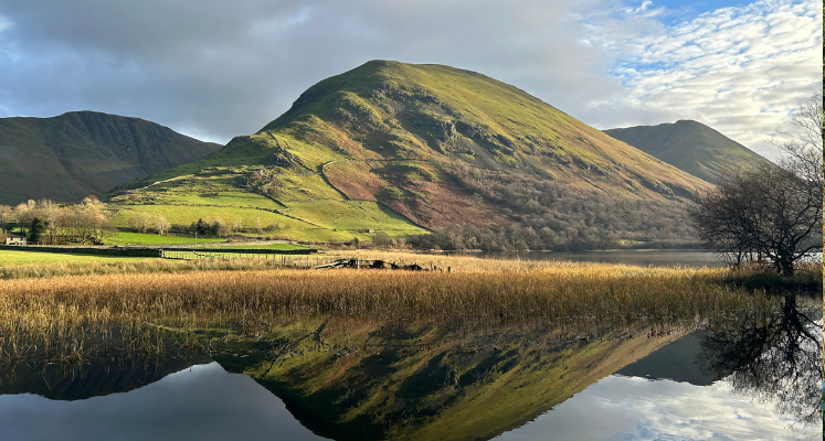 Hartsop Dodd reflecting in Brothers Water