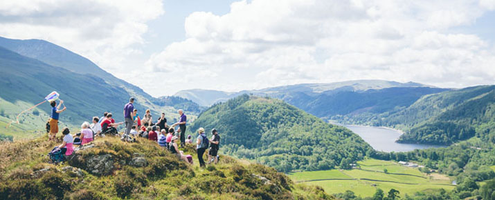 Walkers on high Rigg