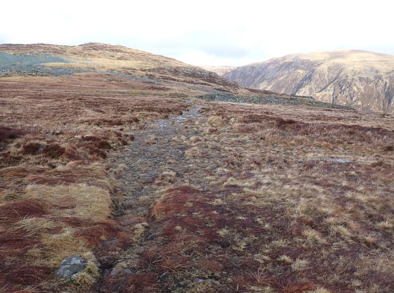 peat and moorland expanse with sparse path