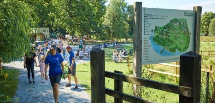 A family learning sessiontakes place at Brockhole 