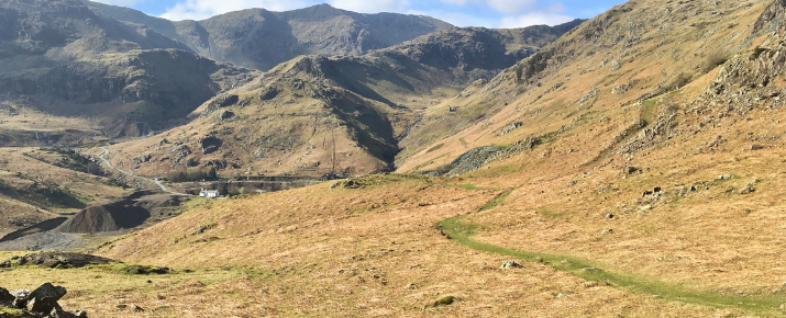 image of LAke DIstrict landscape which has evolved over the years