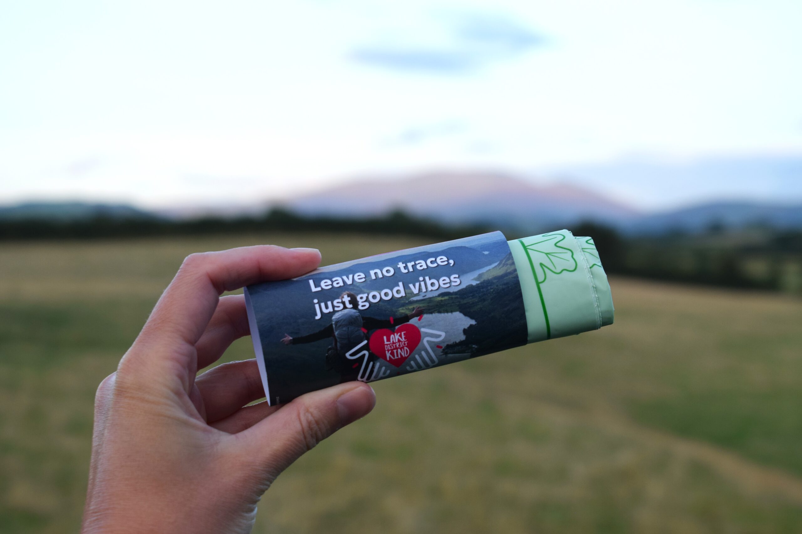 "Leave no trace, just good vibes": new Lake District litter campaign launched